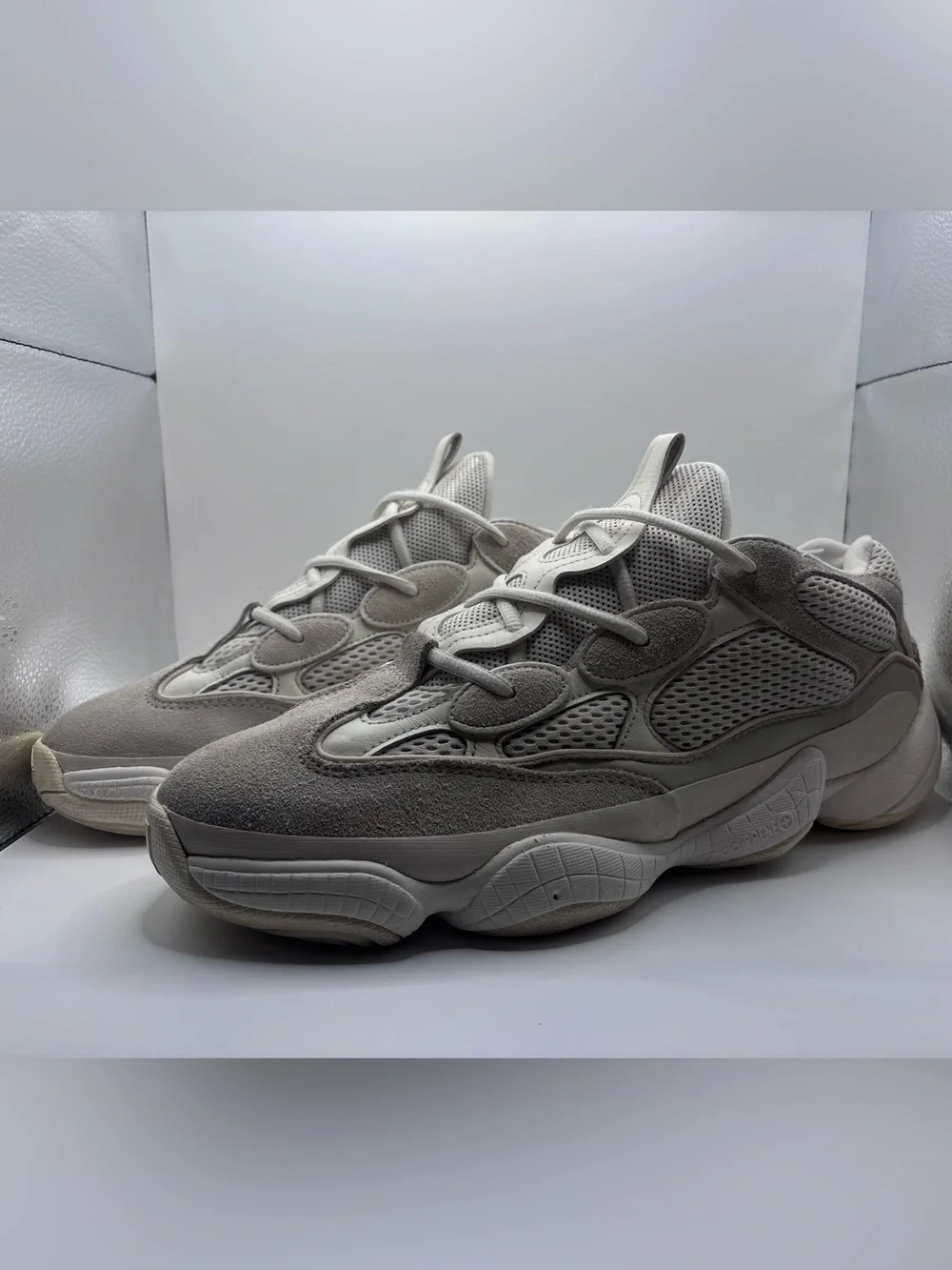 adidas Yeezy 500 bone white, men’s size 13, FV3573